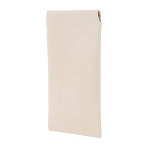 Eyeglasses Bag Classic Simple Portable Eyeglasses Storage Beige